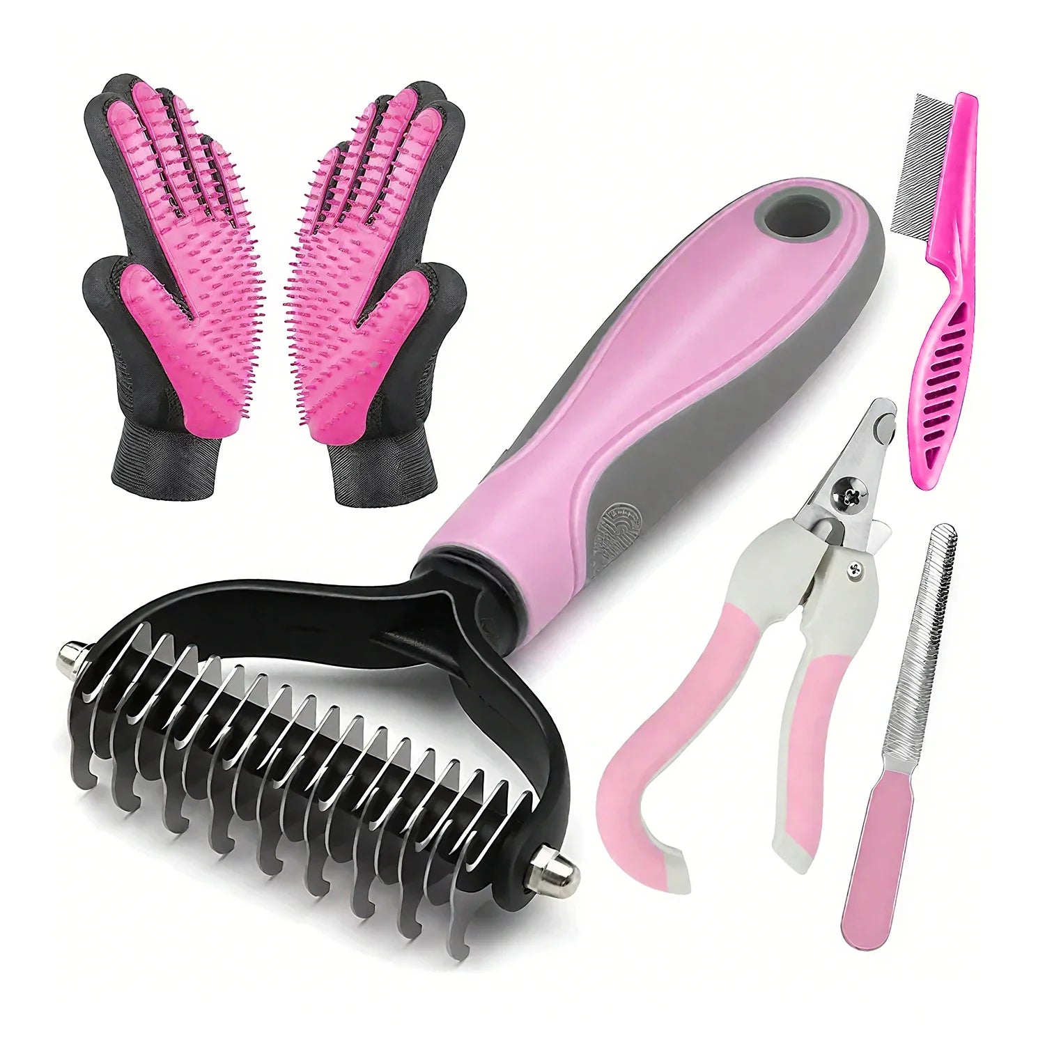 Pet Fur Magic Brush Set