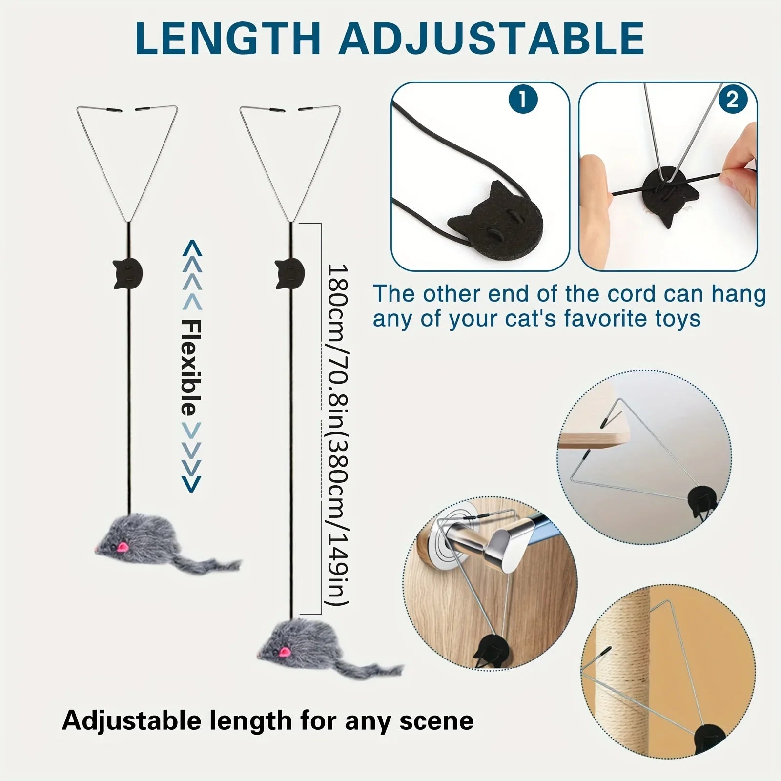 Playful Paws Cat Hanging Toy