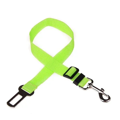 Adjustable Pet Car Seat Belt — Safety Harness for Dogs & Cats