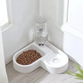 Automatic Pet Drinking & Feeding Bowl — 2-in-1 Design