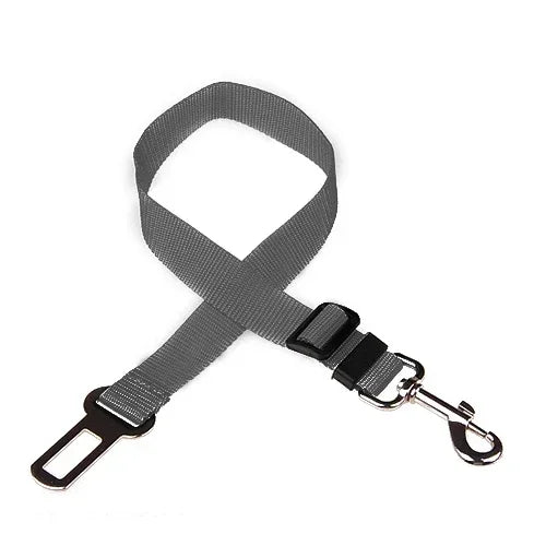 Adjustable Pet Car Seat Belt — Safety Harness for Dogs & Cats