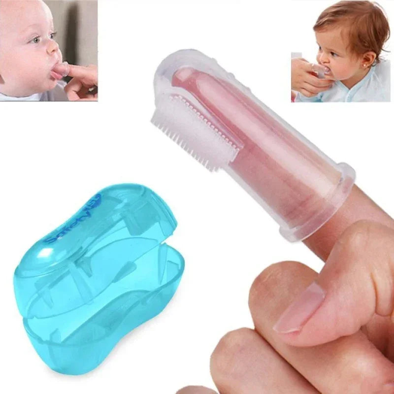 Pet Finger Toothbrush Set — Soft Silicone Dental Care