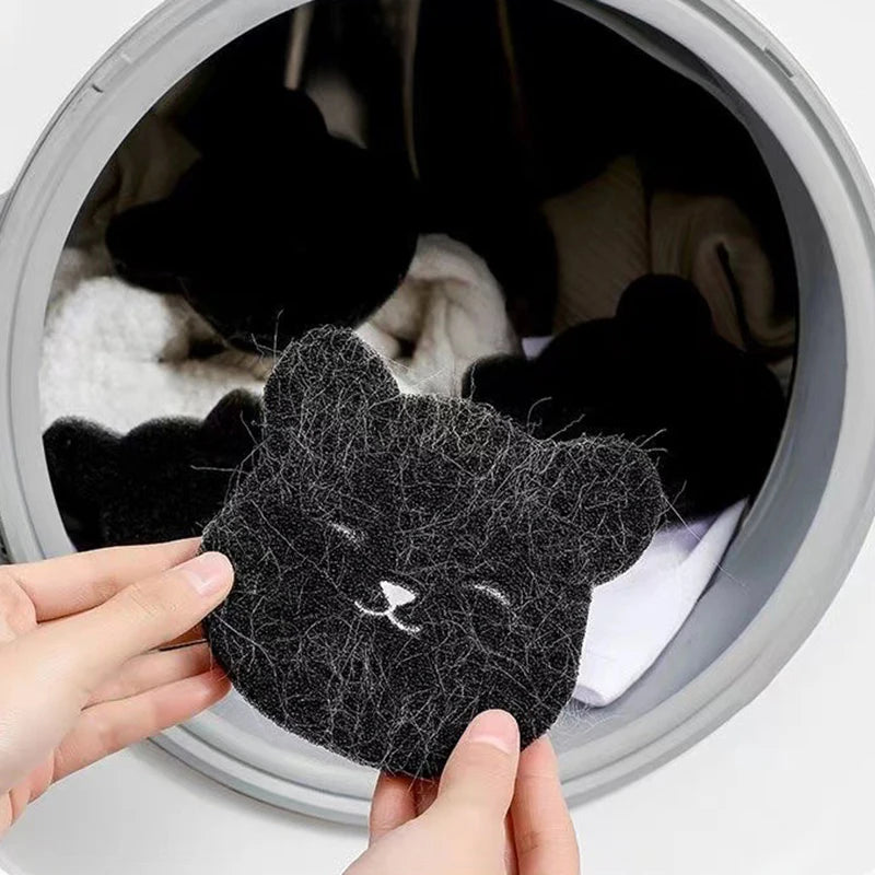 Reusable Pet Hair Remover for Laundry — Washing Machine & Dryer