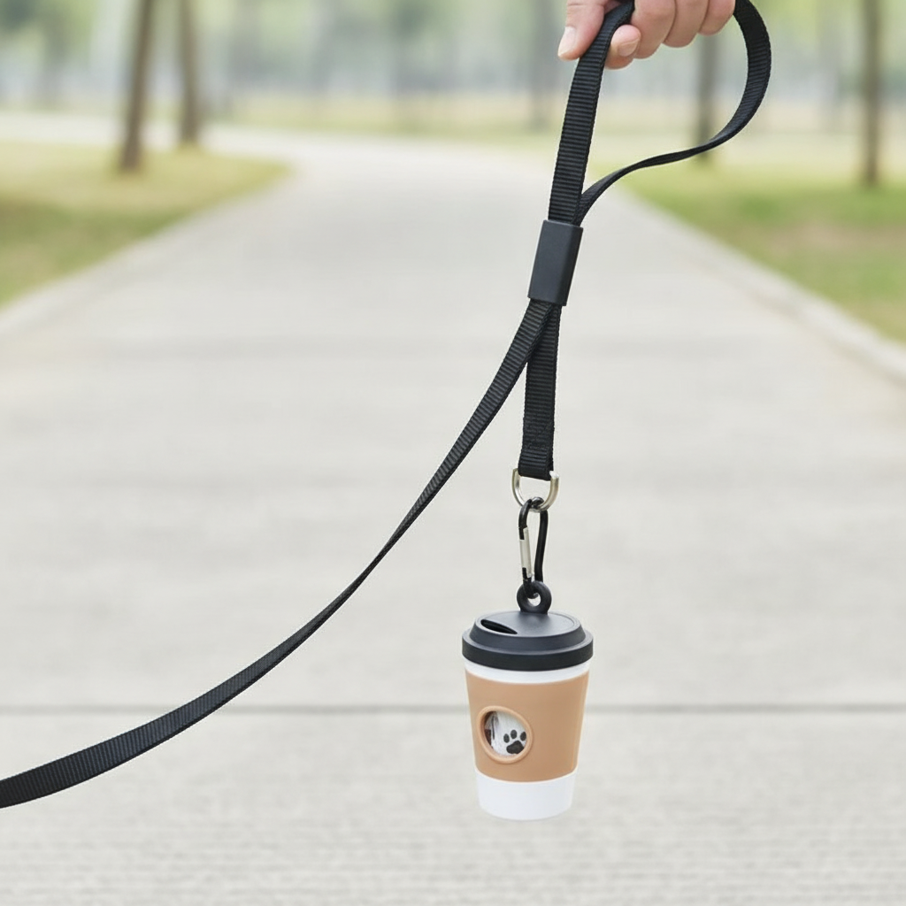 Chic Dog Walk Trash Can